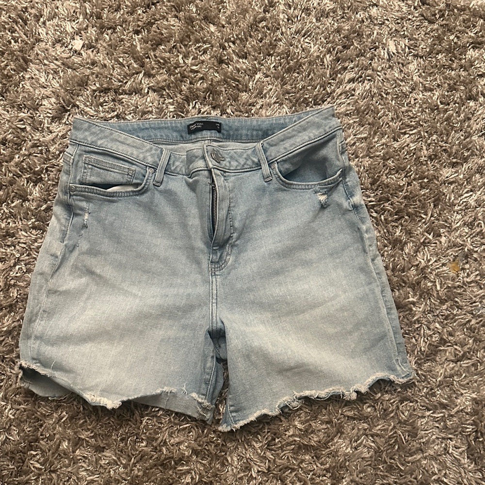 Simply Vera Vera Wang Light Wash Jean Shorts